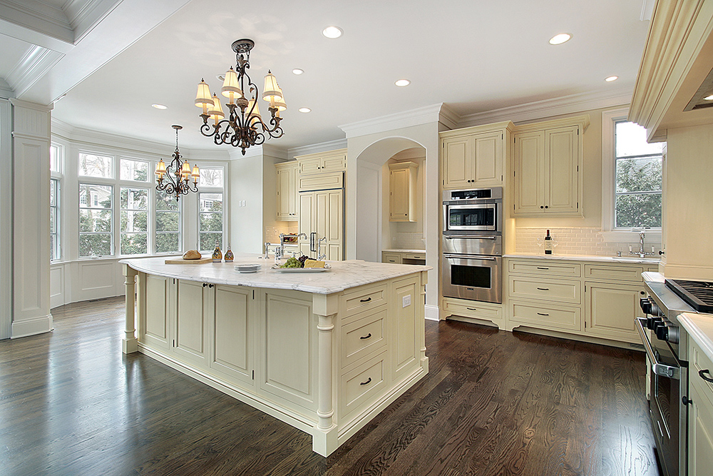 Kitchen in new construction home